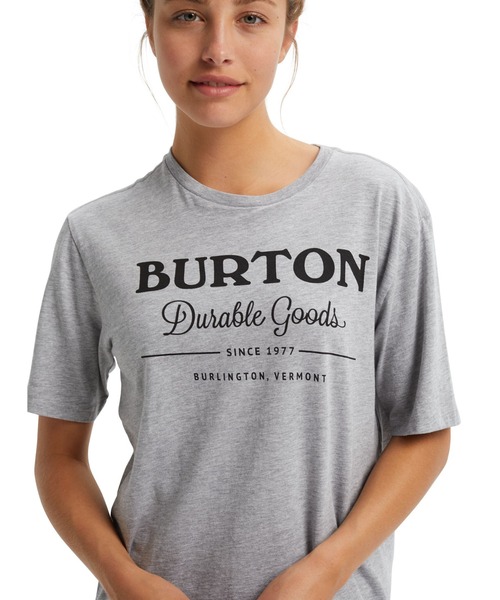 BURTON(バートン)の「オーガニックコットン 半袖 ロゴ Tシャツ(Tシャツ/カットソー・メンズ・ブラック/グレー/ホワイト・S/L/M/XL/XS/XXS)」の17枚目の写真