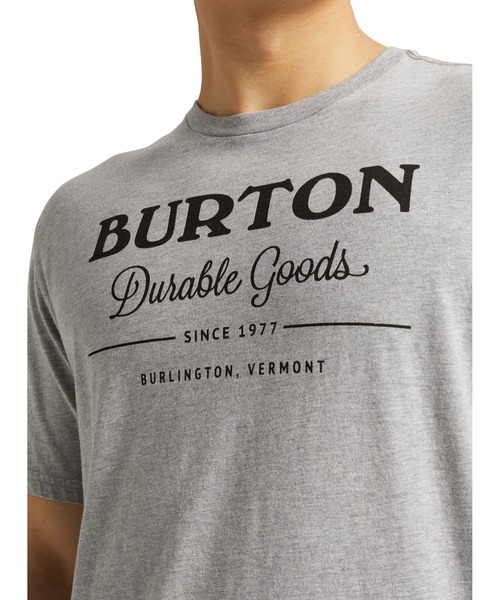 BURTON(バートン)の「オーガニックコットン 半袖 ロゴ Tシャツ(Tシャツ/カットソー・メンズ・ブラック/グレー/ホワイト・S/L/M/XL/XS/XXS)」の21枚目の写真