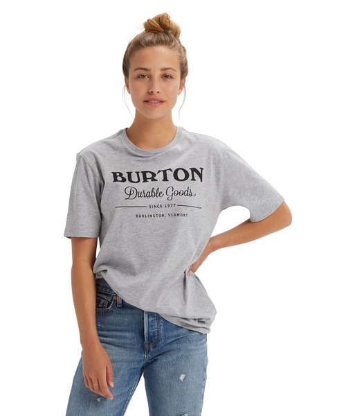 BURTON(バートン)の「オーガニックコットン 半袖 ロゴ Tシャツ(Tシャツ/カットソー・メンズ・ブラック/グレー/ホワイト・S/L/M/XL/XS/XXS)」の15枚目の写真