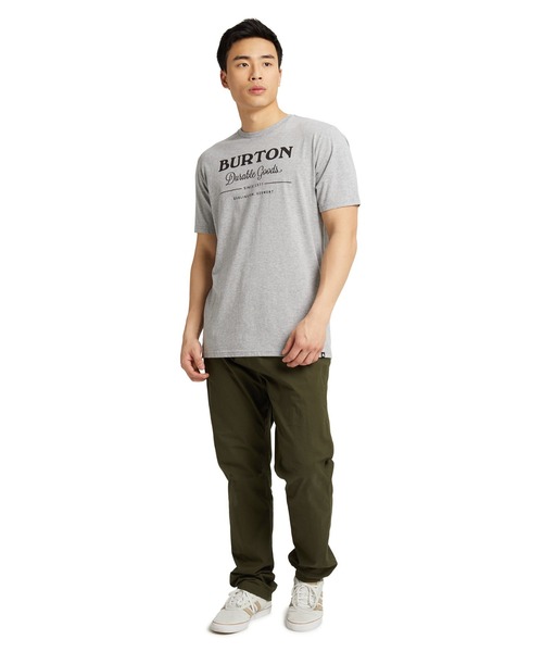 BURTON(バートン)の「オーガニックコットン 半袖 ロゴ Tシャツ(Tシャツ/カットソー・メンズ・ブラック/グレー/ホワイト・S/L/M/XL/XS/XXS)」の18枚目の写真