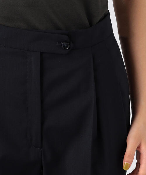 TOMORROWLAND （トゥモローランド）の「【別注】BERNARD ZINS×DES PRES ANEMONE テーパードパンツ（スラックス・レディース・ネイビー・34/36）」の7枚目の写真