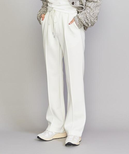 BEAUTY&YOUTH UNITED ARROWS（ビューティーアンドユースユナイテッドアローズ）の「【WEB限定】ジャージーフレアパンツ -ウォッシャブル-（その他パンツ・レディース・ライトブルー/ネイビー/オフホワイト・S/M）」の22枚目の写真