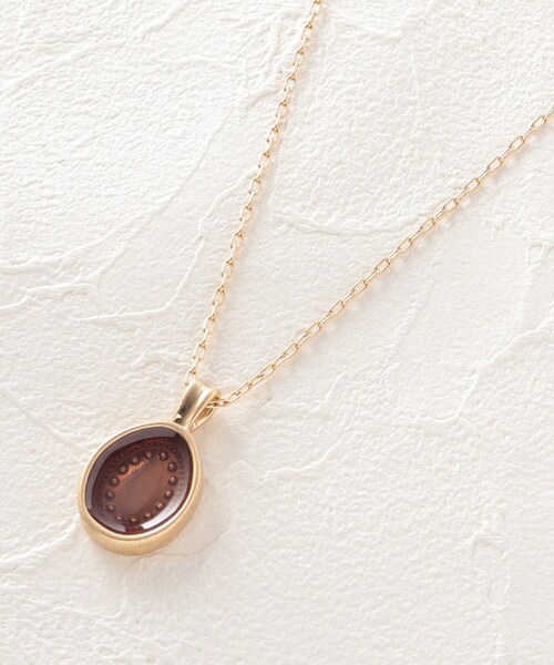 SHOO・LA・RUE(シューラルー)の「◆オーバル型クリアエポネックレス(ネックレス・レディース・グリーン/パープル系4/ブルー・00)」の6枚目の写真