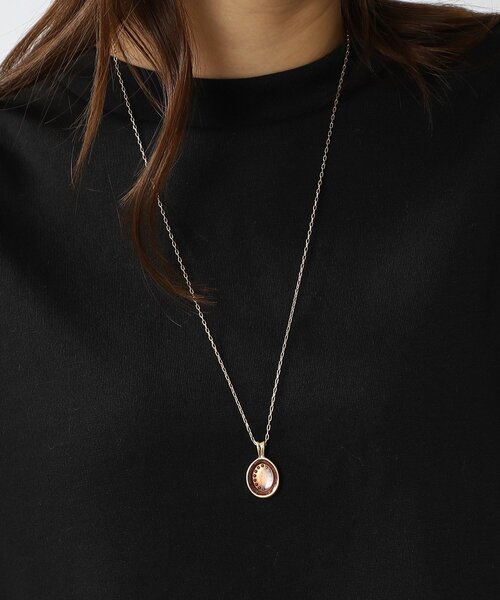 SHOO・LA・RUE(シューラルー)の「◆オーバル型クリアエポネックレス(ネックレス・レディース・グリーン/パープル系4/ブルー・00)」の8枚目の写真