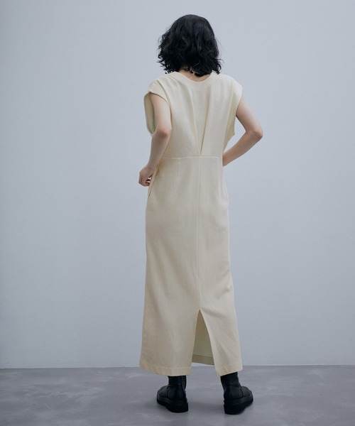 ADAM ET ROPE'(アダムエロペ)の「【SET】ニットビスチェ付きワンピース(ワンピース・レディース・ブラック/キナリ・FREE)」の21枚目の写真