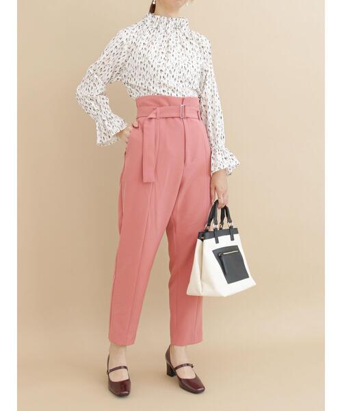 Te chichi（テチチ）の「モノグラム柄&キャンバストートバッグ（ハンドバッグ・レディース・ブラウン/オフホワイト・ﾌﾘ-）」の6枚目の写真