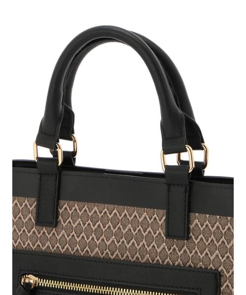 Te chichi（テチチ）の「モノグラム柄&キャンバストートバッグ（ハンドバッグ・レディース・ブラウン/オフホワイト・ﾌﾘ-）」の12枚目の写真