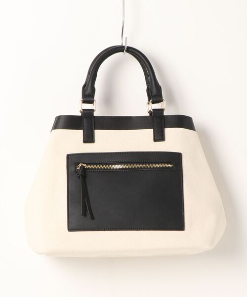 Te chichi（テチチ）の「モノグラム柄&キャンバストートバッグ（ハンドバッグ・レディース・ブラウン/オフホワイト・ﾌﾘ-）」の9枚目の写真