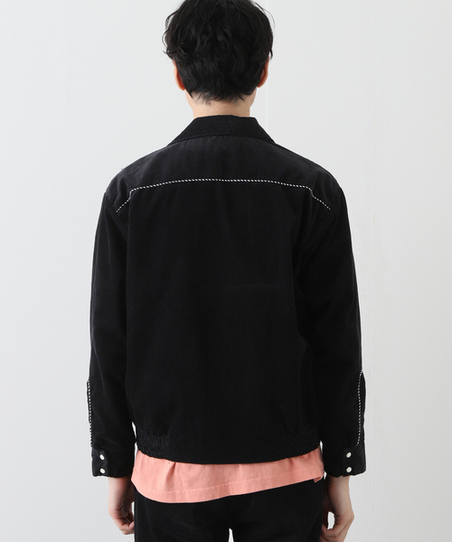 WESTOVERALLS（ウエストオーバーオールズ）の「【WESTOVERALLS / ウェストオーバーオールズ】WESTERN JACKET（ブルゾン・メンズ・ブラック・MEDIUM）」の5枚目の写真