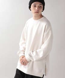 RAGEBLUE | テックスリットクルーネック(スウェット)