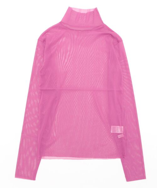 INGNI（イング）の「チュールタートルトップス（その他トップス・レディース・ブラック/パープル/アイボリー/その他34/ブルー/ピンク・M）」の5枚目の写真