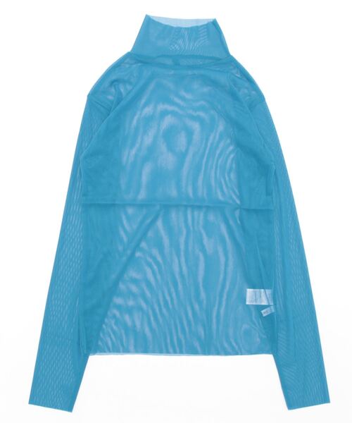 INGNI（イング）の「チュールタートルトップス（その他トップス・レディース・ブラック/パープル/アイボリー/その他34/ブルー/ピンク・M）」の3枚目の写真