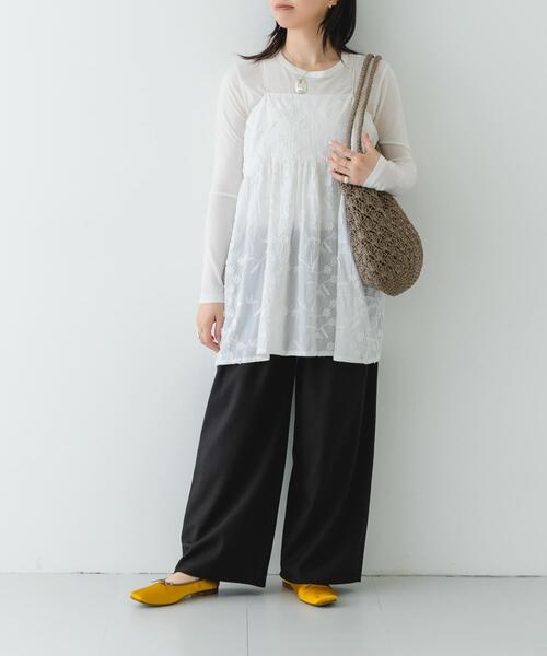 RODE SKO（ロデスコ）の「『MADE IN JAPAN』 サテンスクエアトゥバレエシューズ（バレエシューズ・レディース・ブラック/ブラウン/マスタード・36/38/37）」の18枚目の写真