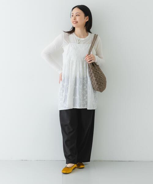 RODE SKO（ロデスコ）の「『MADE IN JAPAN』 サテンスクエアトゥバレエシューズ（バレエシューズ・レディース・ブラック/ブラウン/マスタード・36/38/37）」の21枚目の写真