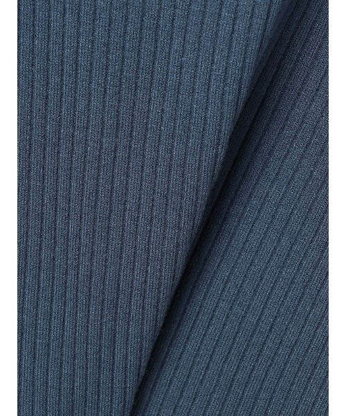 Perfect Suit FActory（パーフェクトスーツファクトリー）の「パールボタンつきリブニット（ニット/セーター・レディース・グリーン/ベージュ/ブルー・L/M/S）」の14枚目の写真