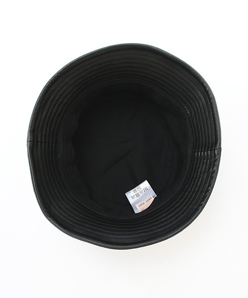 petit main(プティマイン)の「フェイクレザーバケットハット(ハット・キッズ・アイボリー/ブラック・52cm/54cm/50cm)」の22枚目の写真