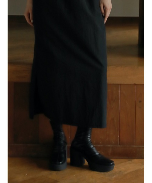 AMAIL（アマイル）の「Sandwich nuke boots（ブーツ・レディース・ブラック/ブルー・S/M/L）」の6枚目の写真