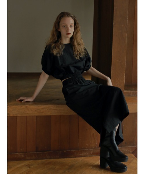 AMAIL（アマイル）の「Sandwich nuke boots（ブーツ・レディース・ブラック/ブルー・S/M/L）」の7枚目の写真