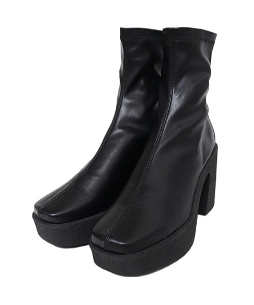 AMAIL（アマイル）の「Sandwich nuke boots（ブーツ・レディース・ブラック/ブルー・S/M/L）」の18枚目の写真
