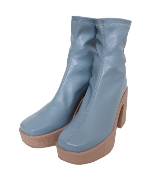 AMAIL（アマイル）の「Sandwich nuke boots（ブーツ・レディース・ブラック/ブルー・S/M/L）」の19枚目の写真