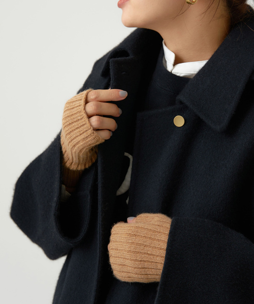 IENA（イエナ）の「ダブルフェイスフードコート（その他アウター・レディース・チャコールグレー/ブラック/ベージュ・36/38）」の19枚目の写真