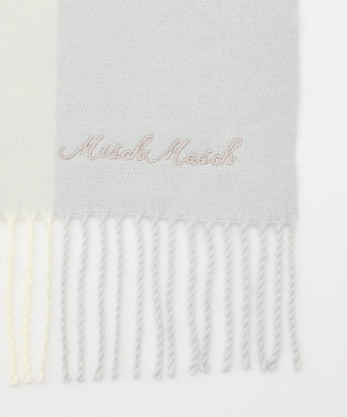 MISCH MASCH（ミッシュマッシュ）の「チェックストール（ストール/ショール・レディース・ベビーピンク/ライトブルー/ラベンダー/ベージュ・FREE）」の7枚目の写真