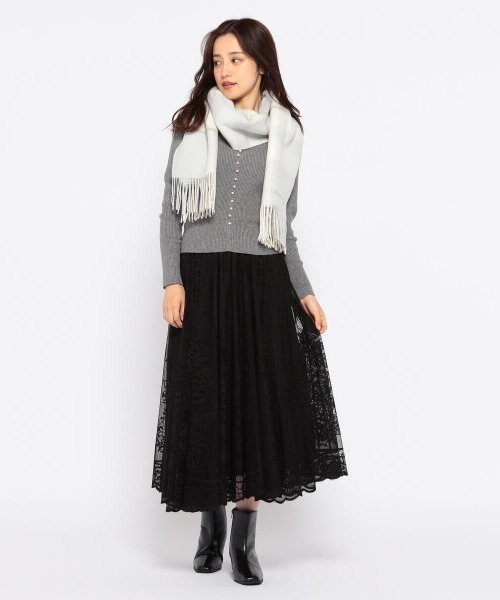 MISCH MASCH（ミッシュマッシュ）の「チェックストール（ストール/ショール・レディース・ベビーピンク/ライトブルー/ラベンダー/ベージュ・FREE）」の10枚目の写真