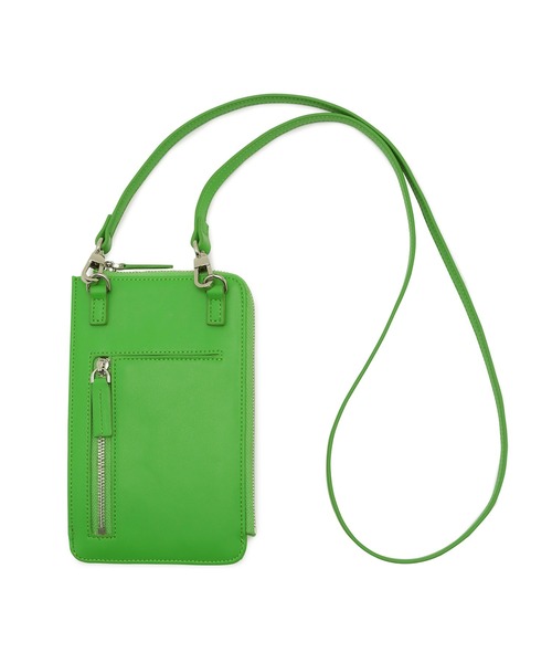 SALON adam et rope'（サロン アダム エ ロペ）の「スマホポシェット/ミニショルダーバッグ（ショルダーバッグ・レディース・ブラック/ベージュ/ライトグリーン・FREE）」の16枚目の写真