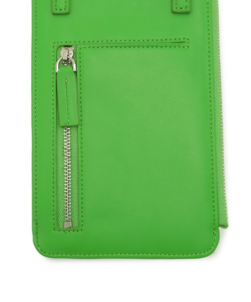 SALON adam et rope'（サロン アダム エ ロペ）の「スマホポシェット/ミニショルダーバッグ（ショルダーバッグ・レディース・ブラック/ベージュ/ライトグリーン・FREE）」の18枚目の写真