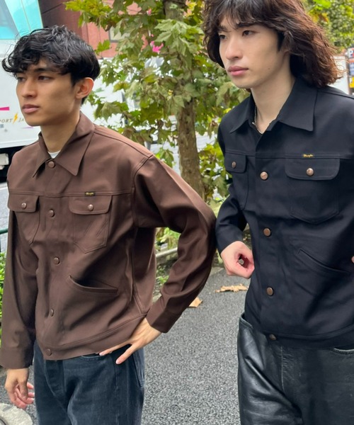 Wrangler(ラングラー)の「【WRANGLER/ラングラー】124MJ ジャケット(ブルゾン・メンズ・ブラック/ブラウン・MEDIUM/LARGE)」の6枚目の写真