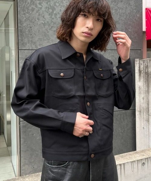 Wrangler(ラングラー)の「【WRANGLER/ラングラー】124MJ ジャケット(ブルゾン・メンズ・ブラック/ブラウン・MEDIUM/LARGE)」の9枚目の写真