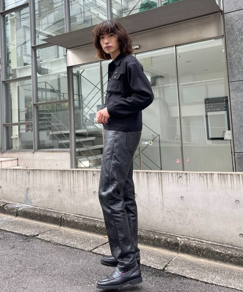 Wrangler(ラングラー)の「【WRANGLER/ラングラー】124MJ ジャケット(ブルゾン・メンズ・ブラック/ブラウン・MEDIUM/LARGE)」の22枚目の写真