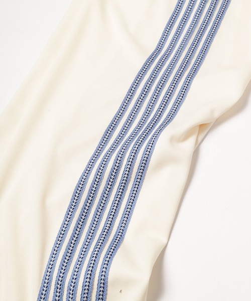 山中拓也着用 jieda 5 STRIPE JERSEY PANTS(SAX) 5 STRIPE JERSEY PANTS – ANLIO（アンリオ）