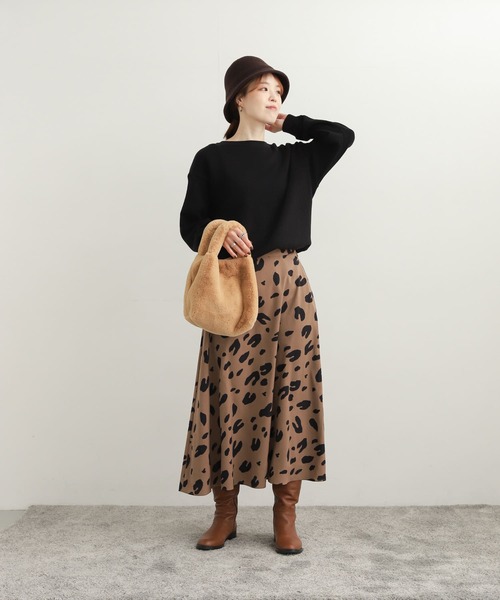 セール】BIGレオパードフレアスカート（スカート）｜URBAN