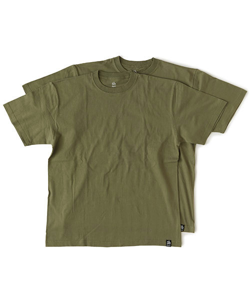 FAT（エフエイティー）の「JT01（Tシャツ/カットソー・メンズ・ターコイズブルー/ブラック/ホワイト/オリーブ/サックスブルー/レッド/イエロー/グリーン/オレンジ・TITCH(M)/SKINNY(L)/FAT(XL)/JUMBO(XXL)）」の3枚目の写真