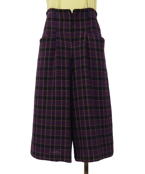 Jocomomola(ホコモモラ)の「Enredar オリジナルチェックパンツ(その他パンツ・レディース・レッド/パープル・40)」の20枚目の写真