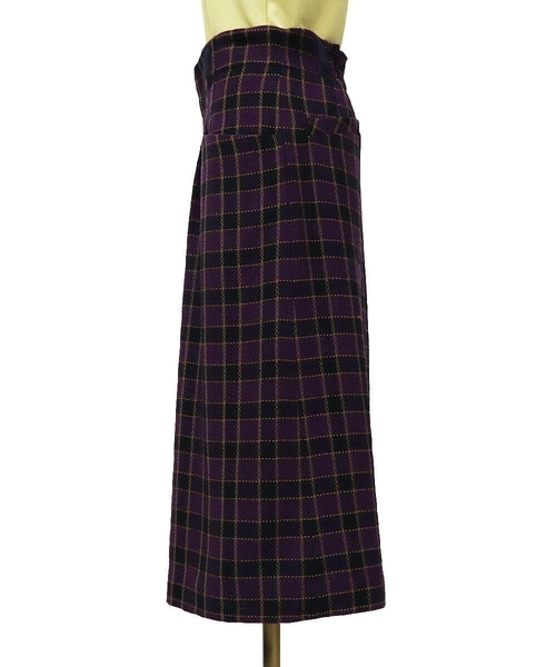 Jocomomola(ホコモモラ)の「Enredar オリジナルチェックパンツ(その他パンツ・レディース・レッド/パープル・40)」の21枚目の写真