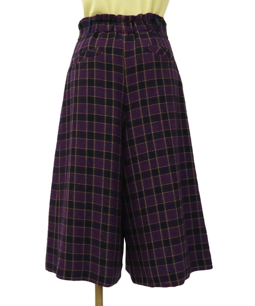 Jocomomola(ホコモモラ)の「Enredar オリジナルチェックパンツ(その他パンツ・レディース・レッド/パープル・40)」の22枚目の写真