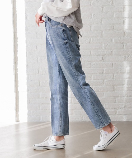 GLOBAL WORK（グローバルワーク）の「GOODデニムテーパードパンツ