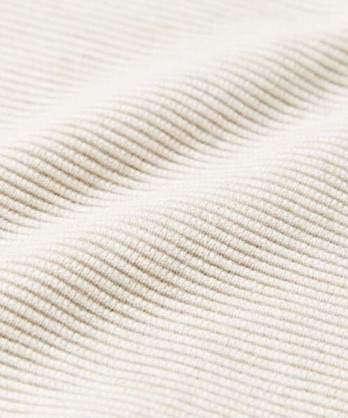 MEN'S MELROSE（メンズメルローズ）の「イージーケアリップルクルーネックニット（ニット/セーター・メンズ・グレイッシュベージュ/ライトベージュ/パープル/グリーン/ネイビー・4/3）」の10枚目の写真