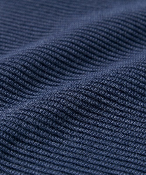 MEN'S MELROSE（メンズメルローズ）の「イージーケアリップルクルーネックニット（ニット/セーター・メンズ・グレイッシュベージュ/ライトベージュ/パープル/グリーン/ネイビー・4/3）」の18枚目の写真