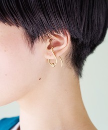 【カヤ】あわじ結びイヤーカフ