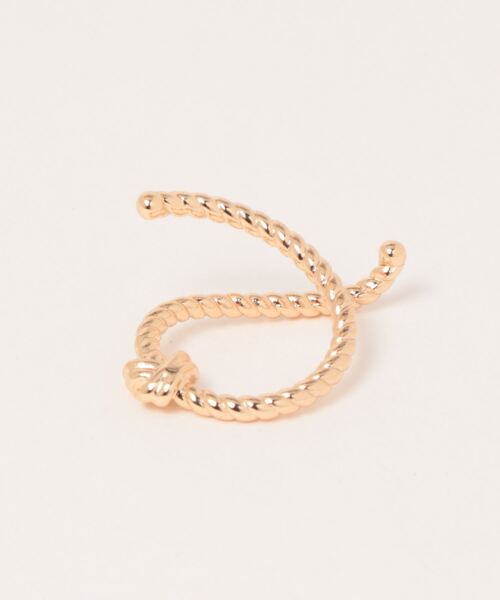 カヤ（カヤ）の「【カヤ】あわじ結びイヤーカフ（イヤーカフ・レディース・シルバー/ゴールド・FREE）」の5枚目の写真