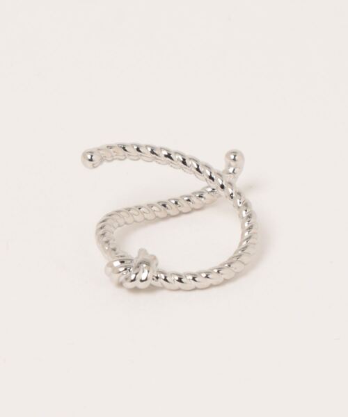 カヤ（カヤ）の「【カヤ】あわじ結びイヤーカフ（イヤーカフ・レディース・シルバー/ゴールド・FREE）」の3枚目の写真