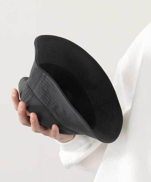 BEAMS HEART(ビームスハート)の「BEAMS HEART / カットソー バケットハット(ハット・メンズ・チャコールグレー/ブラック・FREE)」の6枚目の写真