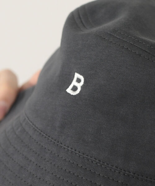 BEAMS HEART(ビームスハート)の「BEAMS HEART / カットソー バケットハット(ハット・メンズ・チャコールグレー/ブラック・FREE)」の7枚目の写真