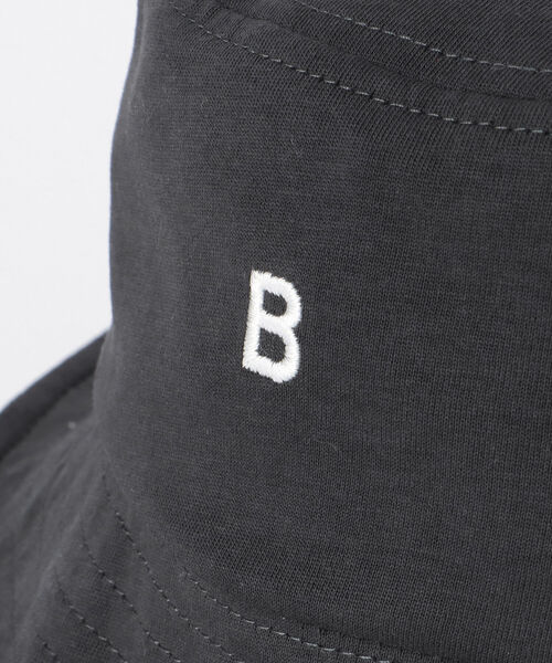 BEAMS HEART(ビームスハート)の「BEAMS HEART / カットソー バケットハット(ハット・メンズ・チャコールグレー/ブラック・FREE)」の10枚目の写真