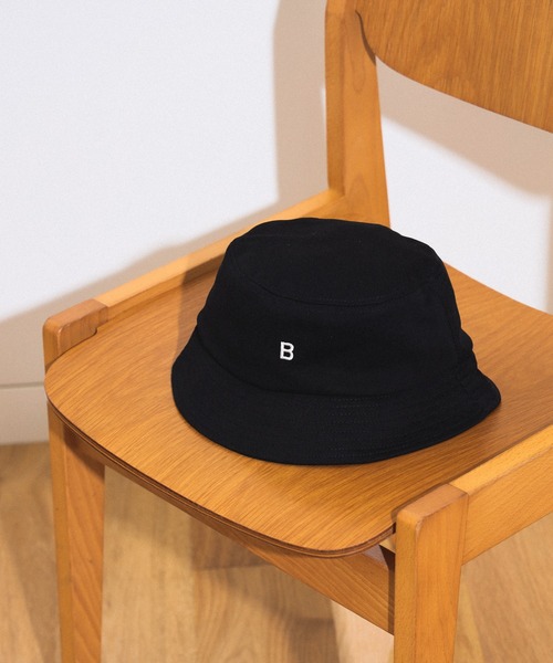 BEAMS HEART(ビームスハート)の「BEAMS HEART / カットソー バケットハット(ハット・メンズ・チャコールグレー/ブラック・FREE)」の4枚目の写真
