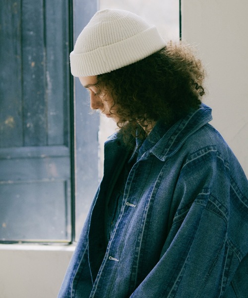 AUTHEN（オーセン）の「【AUTHEN】オーセン/ サーキュラーニットキャップ（ニットキャップ/ビーニー・レディース・ブラック・FREE）」の7枚目の写真