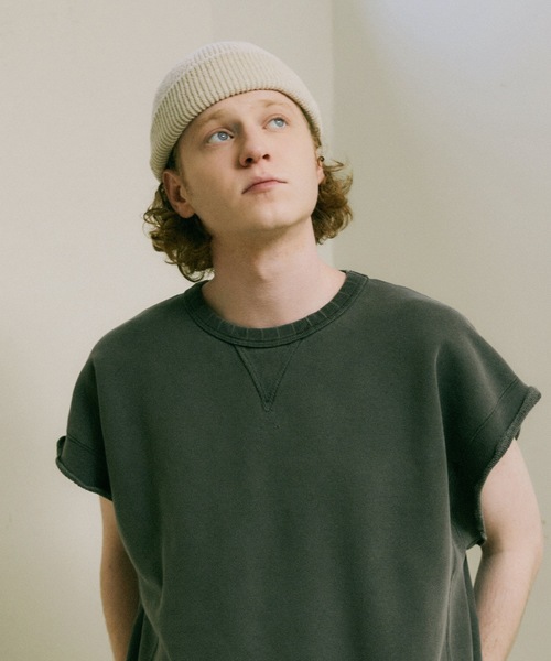 AUTHEN（オーセン）の「【AUTHEN】オーセン/ サーキュラーニットキャップ（ニットキャップ/ビーニー・レディース・ブラック・FREE）」の6枚目の写真